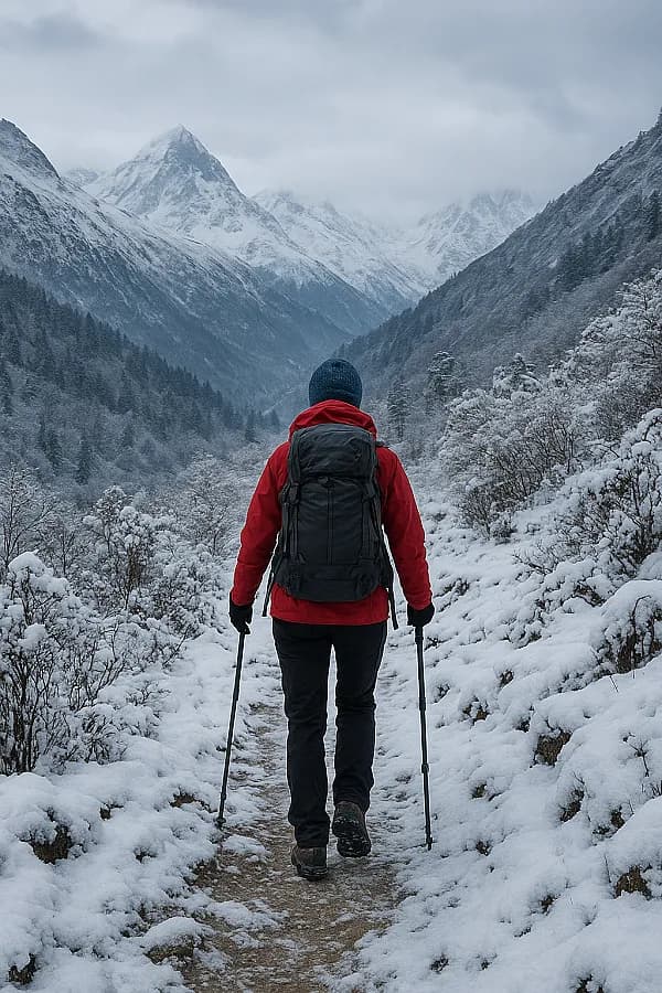 Harsil Valley Winter Monal Trek